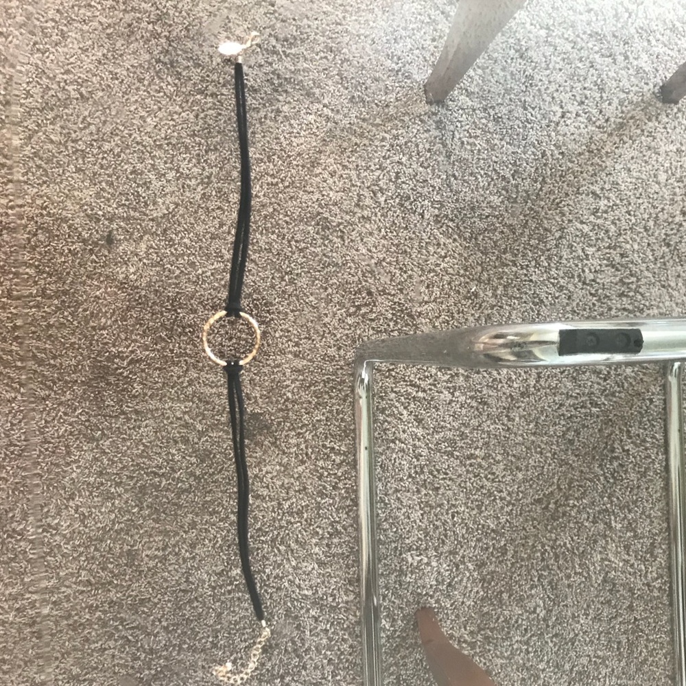 Cute black ring choker!